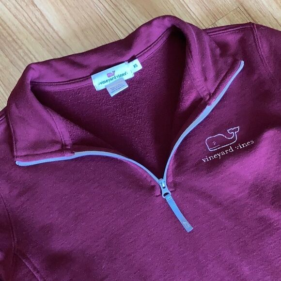 Vineyard Vines Long Sleeve 1/4 ZIP Sweatshirt EUC - Picture 2 of 4